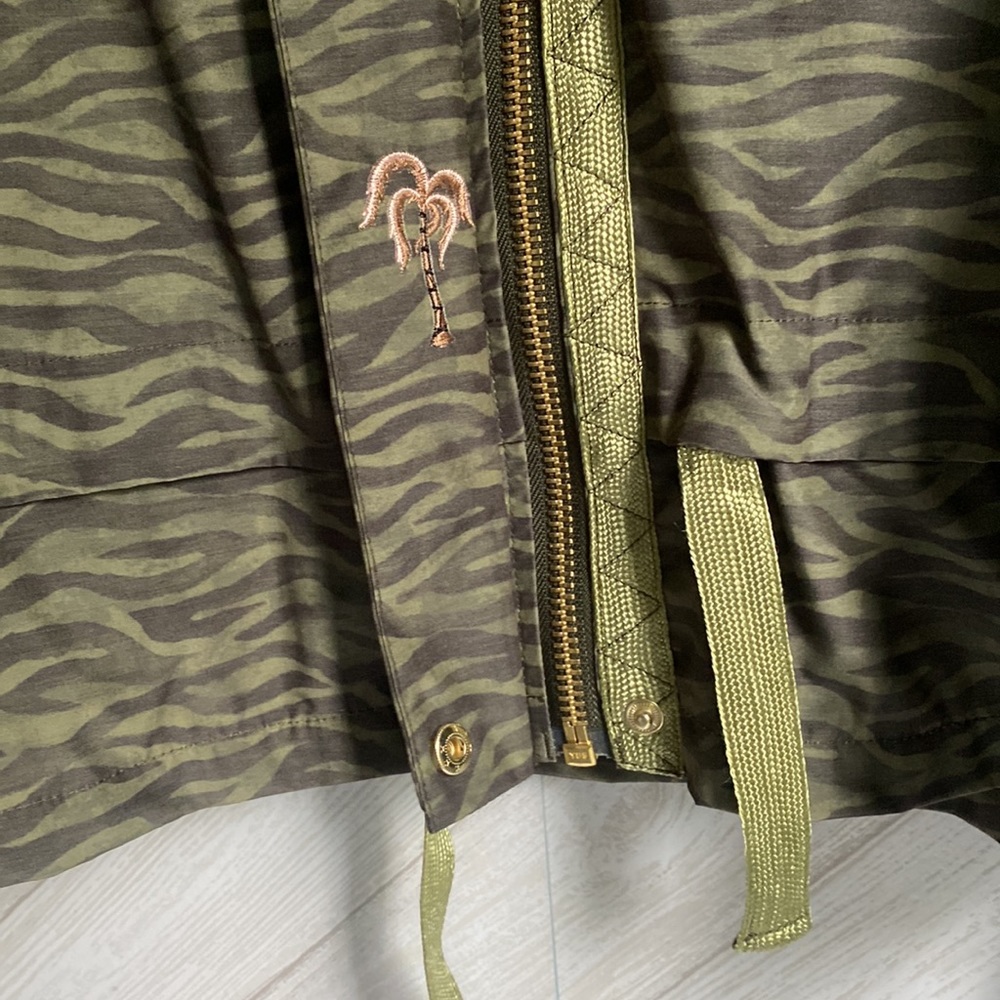 NEW Scotch and Soda green light jacket printed medium M - Picture 7 of 9